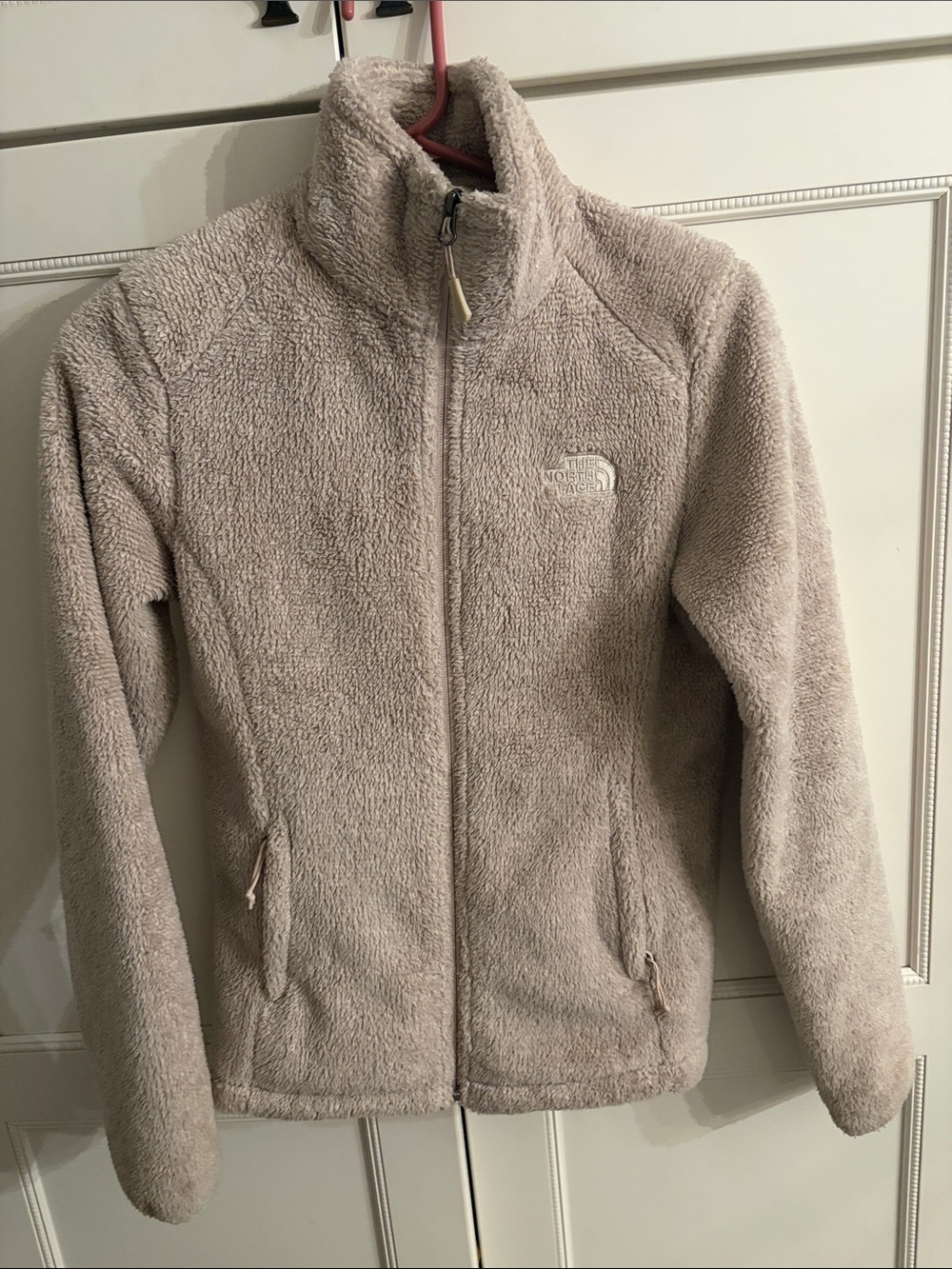 The North Face Women's Teddy Fleece Jacket — Light Beige
